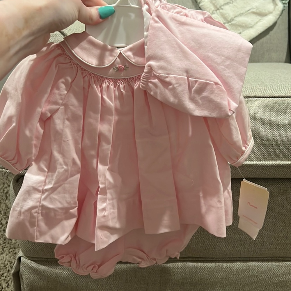 New premie baby dress